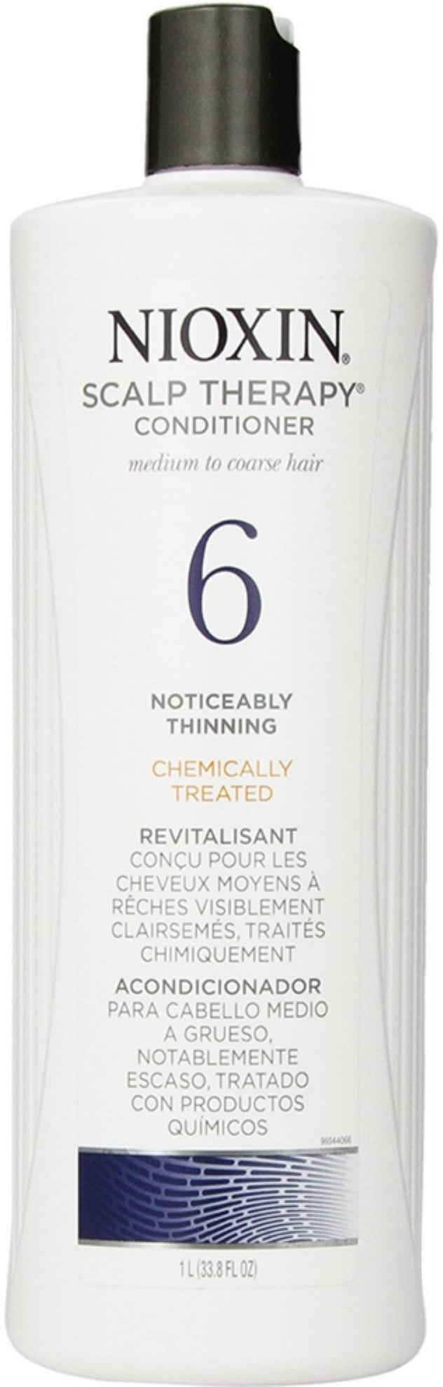 Nioxin System 6 Scalp Therapy Conditioner For Med./Coarse Nat. Noticeably Thin.Hair By Nioxin