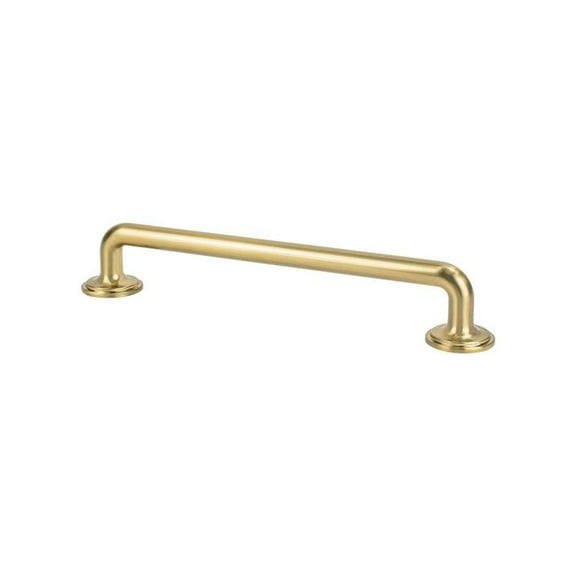 Berenson 8305-1MDB-P Folklore 160 mm Center-to-Center Modern Brushed Gold Pull