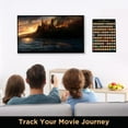thumbnail image 4 of Enno Vatti Top 100 Movies Scratch Off Poster - Bucket List of Best Films - 100 Movie Scratch Off Poster (16.5" x 23.4") - Including Top 100 Movie Posters - Gift for Movie Lovers, 4 of 7