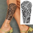 thumbnail image 4 of Waterproof Long Lasting Body Art Stickers Fake Skin Decals for Women Men Party Festival Makeup, 4 of 10