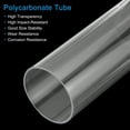 thumbnail image 4 of Tubo Redondo Rígido de Plástico Uxcell de Policarbonato Claro 1 1/2"(37.6mm) ID 1.6"(40mm) OD 6"(150mm) para Iluminación, Modelos, Fontanería de Agua, 4 of 7