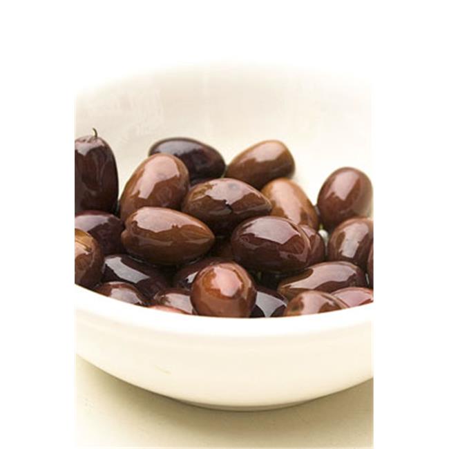 Olympos 24209 25 lbs. Pitted Kalamata Olives