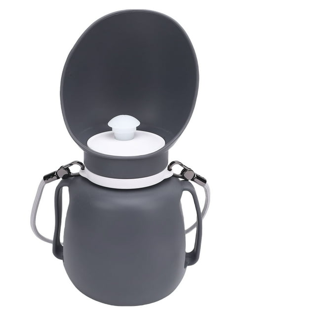 Distributeur d'Eau Portable pour Chien, Bouteille d'Eau en Silicone pour Chiot 800ML pour Marche Randonnée en Plein Air