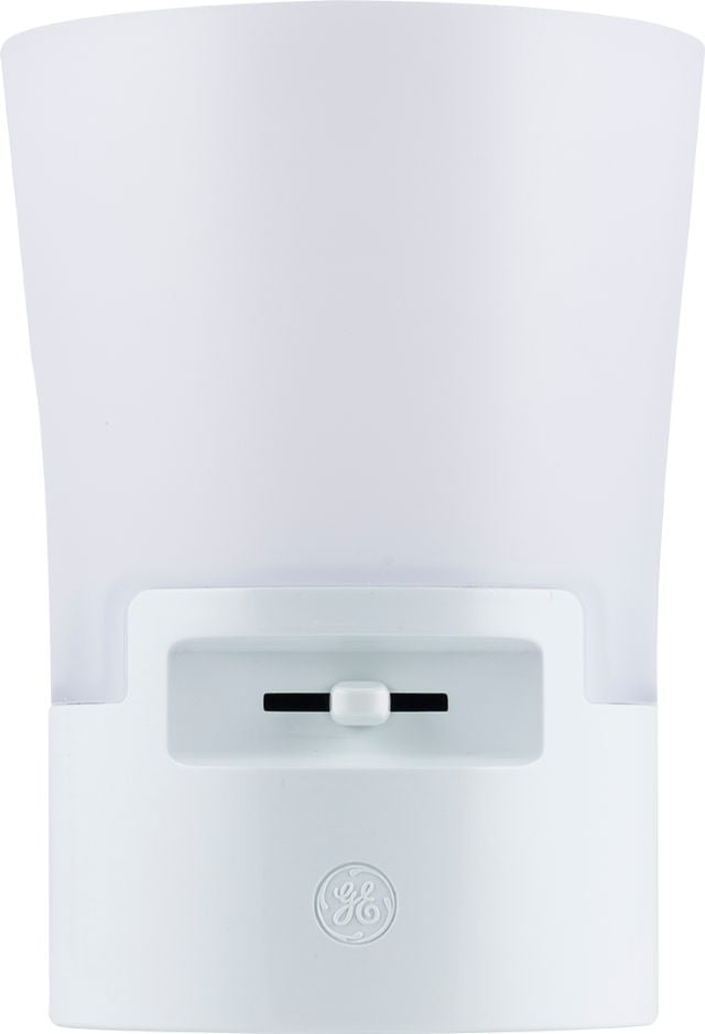 GE UltraBrite Automatic LED Dimmable Sconce Night Light, Plug-In, Up to 100 Lumens, White,... by Jasco Products Company