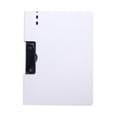 thumbnail image 1 of PP Folder Folder A4 Carpeta Portátil Multifunción Contenedor Accesorios de Almacenamiento Organizador Matte Carpeta para Tareas Notas - horizontal Blanco horizontal, 1 of 3