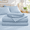Lightblue-King (U.S. Standard), variant on Lightblue Queen (U.S. Standard) Tencel Modal Bed Sheet Set with Self-Cleaning Technology
