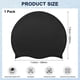 thumbnail image 3 of Uxcell Gorro de Natación de Silicona 1-Pack para Mujeres y Hombres, Gorro de Natación Impermeable No Deslizante Duradero [Negro], 3 of 6