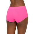 thumbnail image 5 of Fresh by Fruit of the Loom Juniors Hey Shorty Seamless Boyshort 2-Pack, Style FR123W, Sizes XS to 3XL, 5 of 12