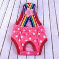 thumbnail image 3 of Washable Dog Diapers of Durable Doggie Diapers  Premium Female Dog Diapers Rompers Style Adjustable Pet Underwear Dog Physiological Panty Panty Female Pet Physiological Pants with Strap, 3 of 9