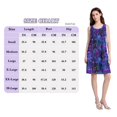 thumbnail image 4 of FORMRS Summer Dress for Women Loose U Neck Sleeveless Midi Beach Sundresses with Pockets, Purple Mushrooms Pattern, 4 of 8