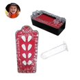 thumbnail image 3 of Halloween Vampire Denture Set Realista Fairy Ears Cosplay Dentadura Masquerade Props Vampire Cosplay Tool Set Con Vampire Fangs Dientes Instalación Estable Para Halloween Cosplay Sweethay HA026612-01, 3 of 7