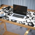 thumbnail image 3 of Long Mouse Pads for Desk,Black White Cow Pattern Desk Mats on Top Of Desks, Desk Mouse Pad Extra Large with 3mm Non-Slip Base and Stitched Edge for Gaming,Office,Work,Home 35.4"x15.7", 3 of 6