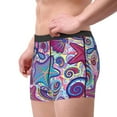 thumbnail image 4 of Kll Cute Nautical Men'S Cotton Boxer Briefs Underwear-Xx-Large, 4 of 9