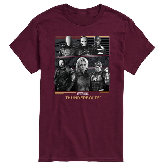 Marvel - Thunderbolts Grid - Men's Short Sleeve Graphic T-Shirt