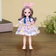 thumbnail image 6 of bxhwj Dress Up Doll, Musical Princess Doll with Stylable Hair and Movable Joints, Modern Fashion Doll Set for Imaginative Play and Role Play, Holiday Birthday Gift for Girls, 6 of 6