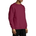 thumbnail image 6 of Hanes Men's and Big Men's Ecosmart Fleece Sweatshirt, up to Size 5XL, 6 of 6