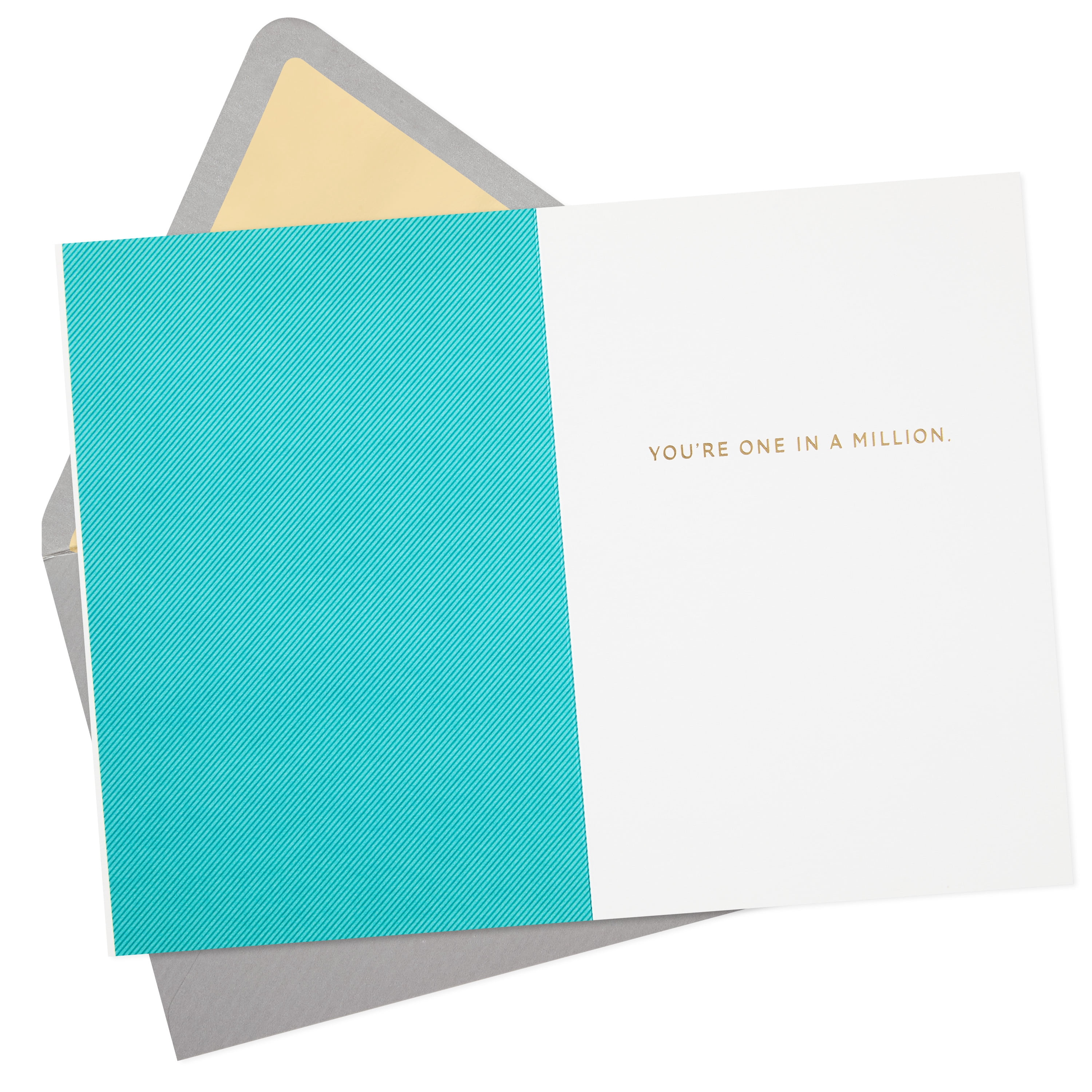 Hallmark Signature Studio Collection Thank-You Greeting Card (Gemstones)