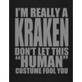 thumbnail image 4 of Halloween Human Kraken Costume Mens T Shirt, 4 of 5