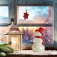 thumbnail image 5 of Herunwer Lighted Ceramic Christmas Tree Snowman Decor Gift Porcelain Ceramic Figurines with Lights for Table Centerpiece Mantel Tabletop Fireplace Xmas Holiday, 5 of 6