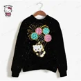 thumbnail image 5 of Sudadera con capucha de moda para mujer, ropa de calle, sudadera de otoño e invierno de manga larga, suéter con capucha Harajuku, sudadera de dibujos animados de HELLO KITTY para mujer, 5 of 5