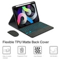 thumbnail image 3 of Case for iPad Air4 (10.9英寸)- Multiple Angle Viewing Folio Stand Cover with Pencil Holder，With Touch Keyboard and Bluetooth Mouse, 3 of 8