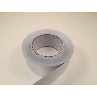 TSV 65' x 2 Aluminum Foil Tape, Silver Metal Tape Heat Shield HVAC Tape,  A/C Sealing Adhesive Tape for Repairing Cold Air Ducts, Duct Insulation