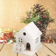 thumbnail image 4 of 3x LED Casa De Nieve De Madera Adorno De Navidad En Miniatura Para Navidad Sunnimix Casa de miniaturas, 4 of 8