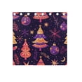thumbnail image 5 of Trees Snow Christmas Curtain Black Out Thermal Insulation Curtains Aesthetic 54 Inch Length for Bedroom Living Room 2 panels set, 5 of 5