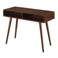 thumbnail image 3 of Pemberly Row Table Console Mi-Siècle en Finition Bois Espresso, 3 of 5