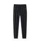 thumbnail image 1 of Pantalones largos de verano para hombre, de color liso, con bolsillos y cordón., 1 of 7
