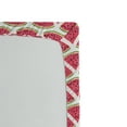 thumbnail image 2 of Watermelon Fitted Sheet, Exotic Fruit Pattern Seeds Simplistic Vegetarian Food, Soft Decorative Fabric Bedding All-round Elastic Pocket, Full Size, Coral Green, by Ambesonne, 2 of 2