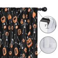 thumbnail image 4 of Blackout Kids Curtains,Halloween Skeletons and Pumpkins Childrens Insulated Curtains Set Of 2,Bedroom Essentials,Toddler Room Decor 42"x54", 4 of 5