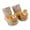 Khaki, variant on GobdXE Unisex Solid Baby Crew Socks 3D Embroidery Bear Vertical Rib Turn Over Cuff Soft Cotton Ankle Socks Size:0-1 Years
