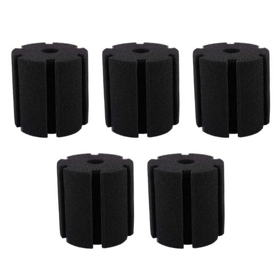 5X Aquarium Filter Biochemical Sponge Foam Replacement Black