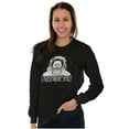 thumbnail image 4 of I Need More Space Panda Astronaut Long Sleeve TShirt Men Women Brisco Brands S, 4 of 6