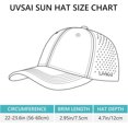 thumbnail image 2 of UPF 50+ Performance Resistant Baseball Cover Lightly Breathing Hat Golf Running Boat Running Boat Hiking for Men Women Single Size White, 2 of 5