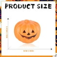 thumbnail image 3 of BNNG Halloween Pumpkin Lantern Decoration - Plastic Stacked Jack O Lantern Pumpkins Lights Indoor for Halloween Front Door Decor Indoor Decoration, Multi-Style, 3 of 4
