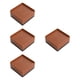 thumbnail image 5 of Elevadores de cama para muebles, elevadores de patas, portátiles, simples, resistentes, antideslizantes, almohadillas para mesa, sofá y gabinete, 4 pi Marrón 4cm, 5 of 9
