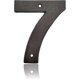 thumbnail image 1 of Cast Iron House Numbers-4.9 Inch High Home Address Numbers/Mailbox Numbers, Number 7, 1 of 5