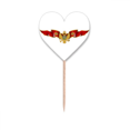 thumbnail image 1 of Byzantine Flag National Emblem Toothpick Flags Heart Lable Cupcake Picks, 1 of 3