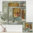 thumbnail image 3 of Designart 'Paris French Flowershop ' Traditional gallery-wrapped Canvas, 3 of 3