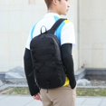 thumbnail image 4 of Shoulder Bag Nylon Rucksack Lightweight Large Capacity for Men Women Adult Youth, 4 of 9