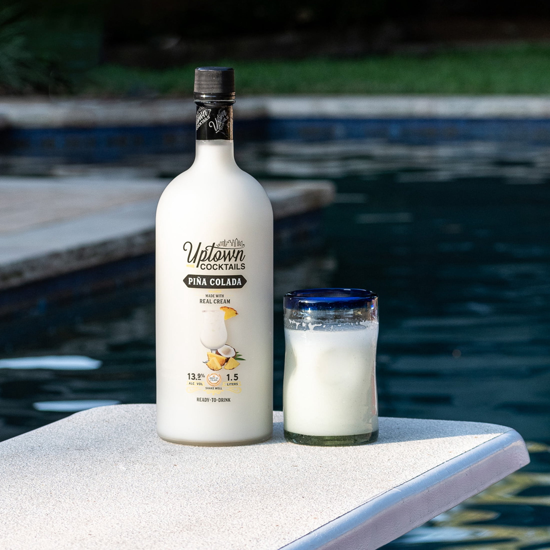 Uptown Cocktails Piña Colada, 1.5 L Bottle, ABV 13.9%