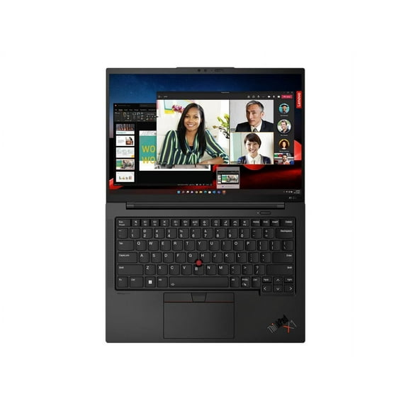 Lenovo ThinkPad X1 Carbon Gen 11 21HM - 180-degree hinge design - Intel Core i7 - 1355U / up to 5 GHz - Evo - Win 11 Pro - Intel Iris Xe Graphics - 16 GB RAM - 512 GB SSD TCG Opal Encryption 2, NVMe, Performance - 14" IPS touchscreen 1920 x 1200 - Wi-Fi 6E - deep black paint - kbd: French - with 3 Years Lenovo Premier Support + 3 Years Lenovo Sealed Battery Add On