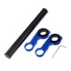 thumbnail image 4 of Extensor de manillar de bicicleta doble, luz de extensión, soporte para teléfono, soporte Azul Cola Soporte de manillar extensor, 4 of 7