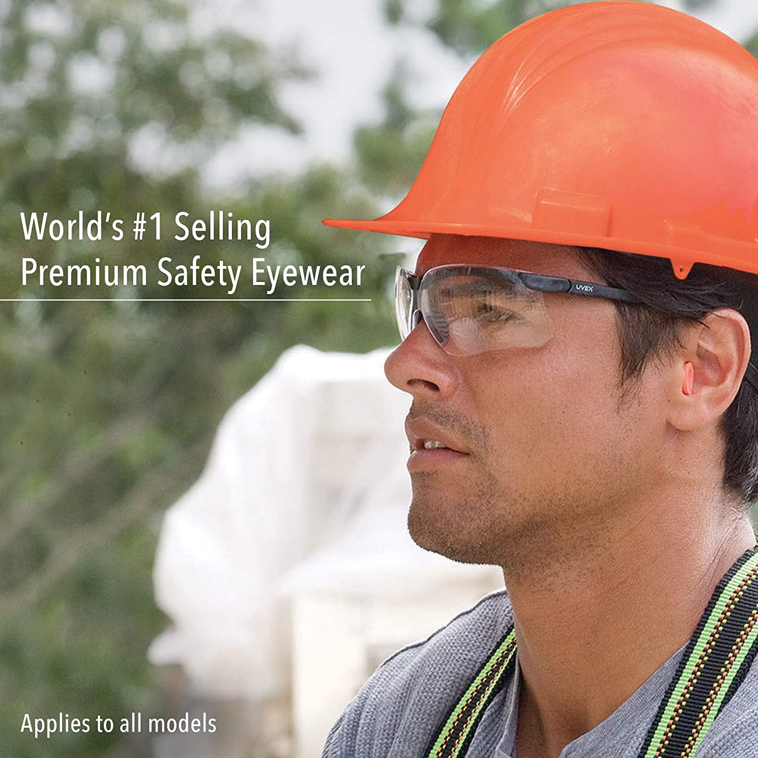 Genesis XC, Safety Glasses, Anti-Fog, Hydrophilic, Hydrophobic, Anti-Scratch, SCT-Blue Lens