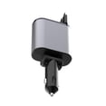 thumbnail image 4 of 5uds. 1 cargador 4 en enchufe USB para coche 86W toma de corriente PD QC3.0 (tipo C+para Apple), 4 of 5