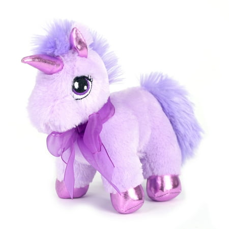 Way to Celebrate 6.5” Valentine Lavender Unicorn Plush Toy