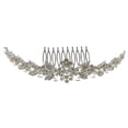 thumbnail image 1 of Elegante accesorio para el cabello de graduación de cristal nupcial para mujeres con Soledad Peine de tiara nupcial, 1 of 8