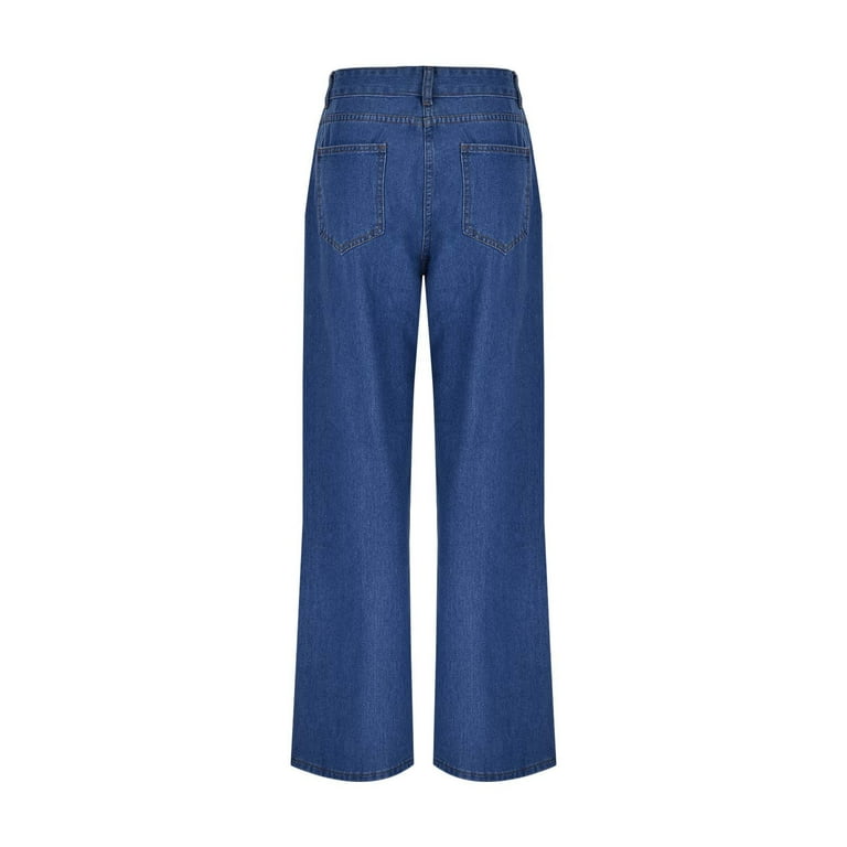 GHSOHS Jeans for Women Black Straight Leg Jeans for Women